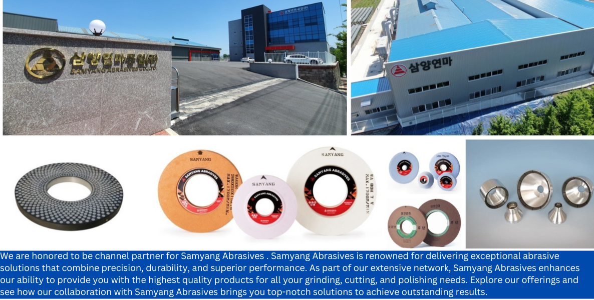 Samyang Abrasives Channel Partner: Expert Solutions for Industry & Manufacturing